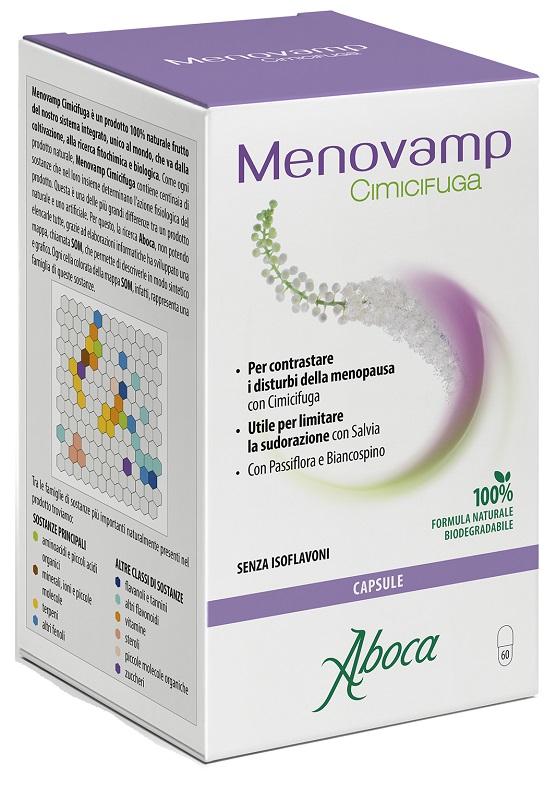 MENOVAMP CIMICIFUGA 60 CAPSULE - Antica Farmacia Ferrari