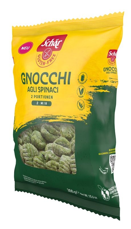 SCHAR GNOCCHI DI PATATE AGLI SPINACI 300 G - Oltrefarma