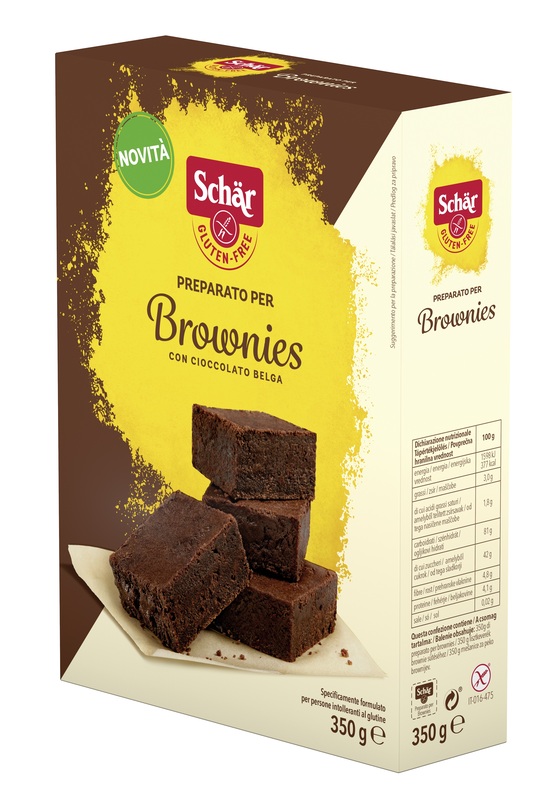 SCHAR PREPARATO PER BROWNIES CON CIOCCOLATO BELGA 350 G - Oltrefarma