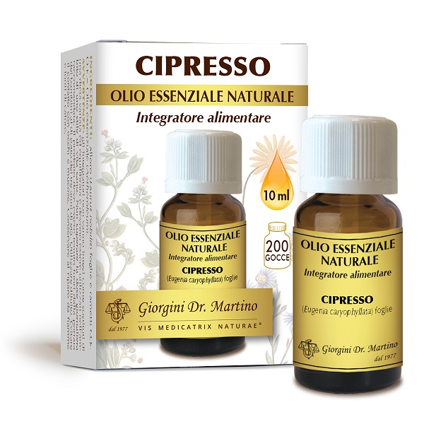 CIPRESSO OLIO ESSENZIALE NATURALE 10 ML - Oltrefarma