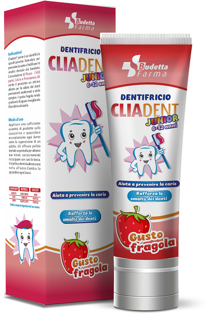 CLIADENT DENTIFRICIO JUNIOR 75 ML - Antica Farmacia Ferrari