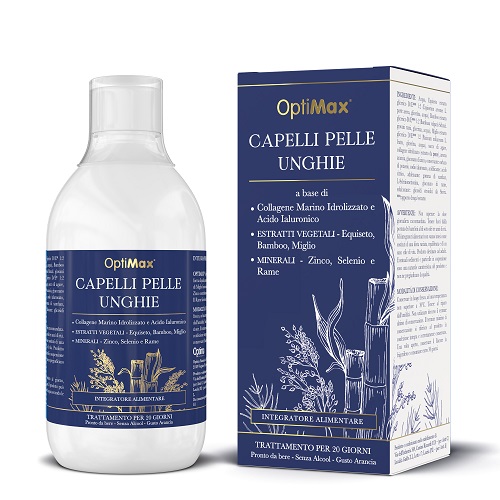 OPTIMAX CAPELLI PELLE UNGHIE 500 ML - Oltrefarma