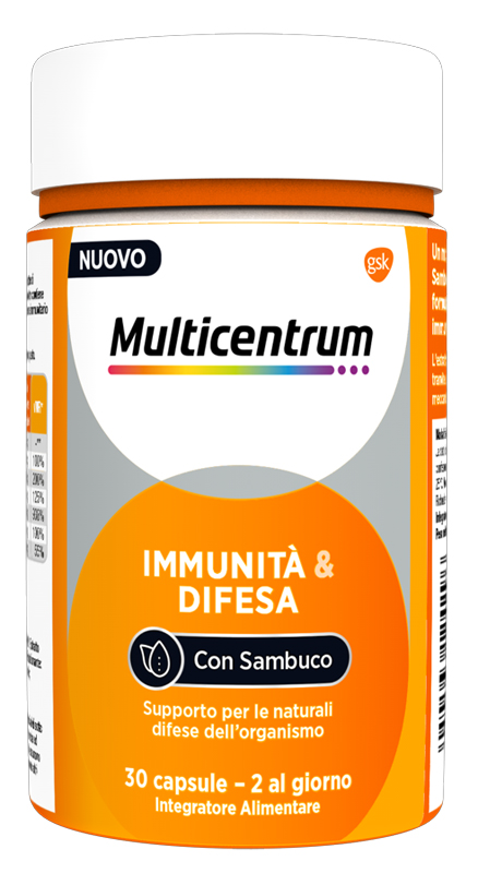 MULTICENTRUM IMMUNITA' & DIFESA 30 CAPSULE - Oltrefarma