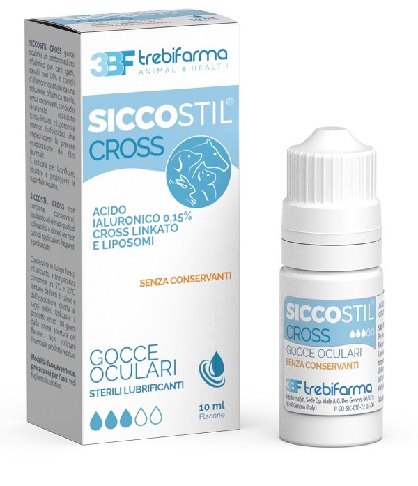 SICCOSTIL CROSS GOCCE OCULARI 10 ML - Antica Farmacia Ferrari