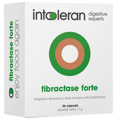 INTOLERAN FIBRACTASE FORTE 36 CAPSULE - Oltrefarma