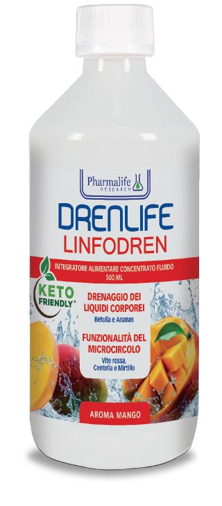 DRENLIFE LINFODREN MANGO 500 ML - Antica Farmacia Ferrari