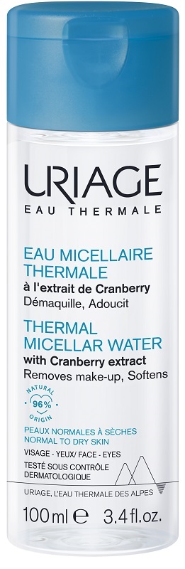 URIAGE EAU MICELLAIRE THERMALE PELLI NORMALI SECCHE 100 ML - Oltrefarma