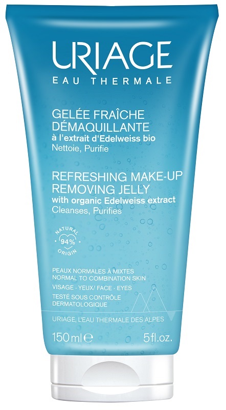 URIAGE GELEE FRAICHE DEMAQUILLANTE TUBO 150 ML - Oltrefarma
