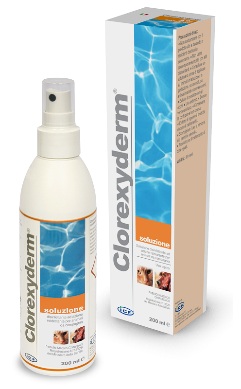 CLOREXYDERM SOLUZIONE 200 ML - Antica Farmacia Ferrari