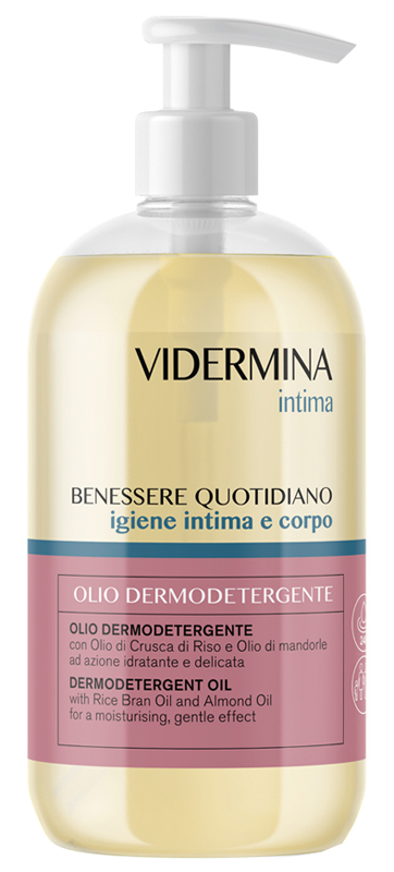 VIDERMINA INTIMA OLIO DETERGENTE CORPO E INTIMO 500 ML - Antica Farmacia Ferrari
