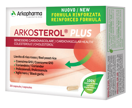 ARKOSTEROL PLUS 30 CAPSULE - Oltrefarma