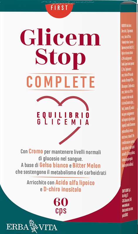 GLICEM STOP COMPLETE 60 CAPSULE - Oltrefarma