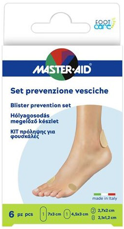 SET PREVENZIONE VESCICHE 6 PEZZI - Oltrefarma