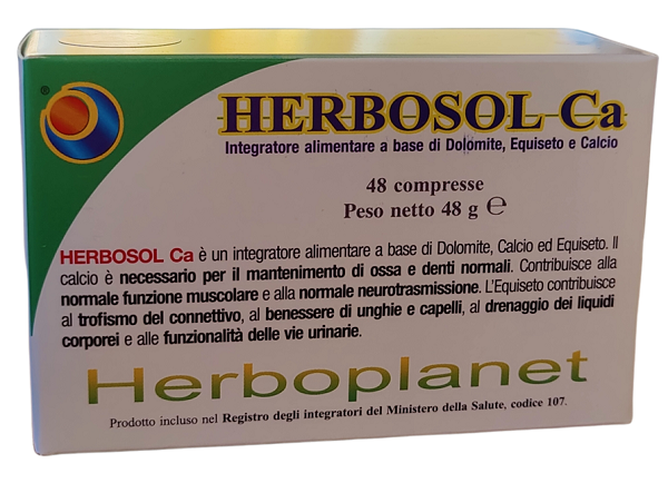 HERBOSOL CA 48 COMPRESSE - Antica Farmacia Ferrari