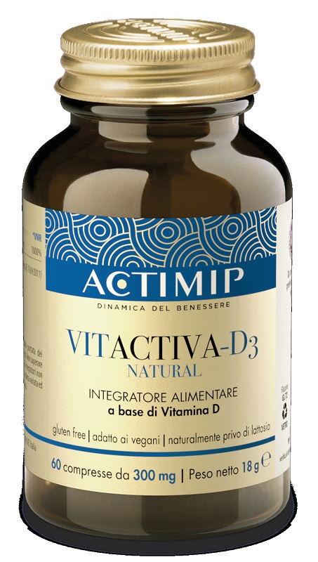 VITACTIVA D3 NATURAL 60 COMPRESSE SENZA GLUTINE - Oltrefarma