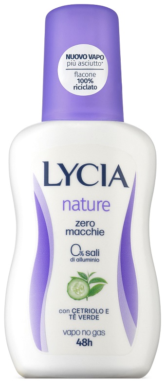 LYCIA VAPO NATURE CETRIOLO TE' VERDE 75 ML - Antica Farmacia Ferrari