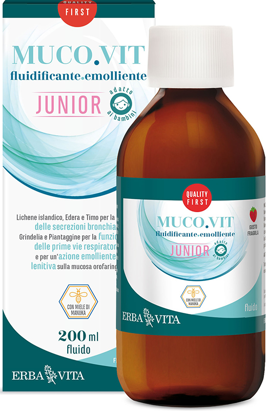 MUCOVIT FLUIDO BAMBINI 200 ML - Antica Farmacia Ferrari