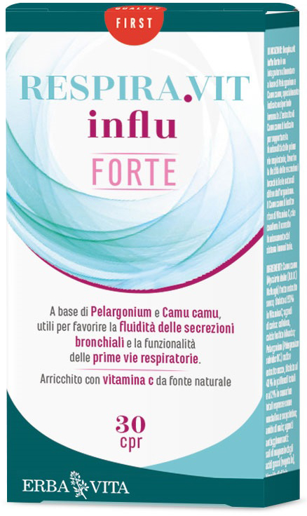 RESPIRAVIT INFLU FORTE 30 COMPRESSE - Antica Farmacia Ferrari