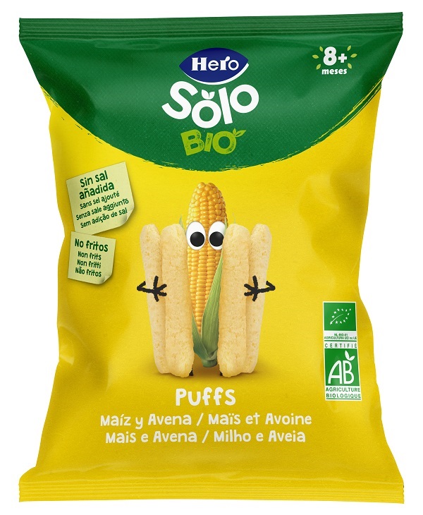 HERO SOLO SNACK PUFF AVENA MAIS 25 G - Oltrefarma