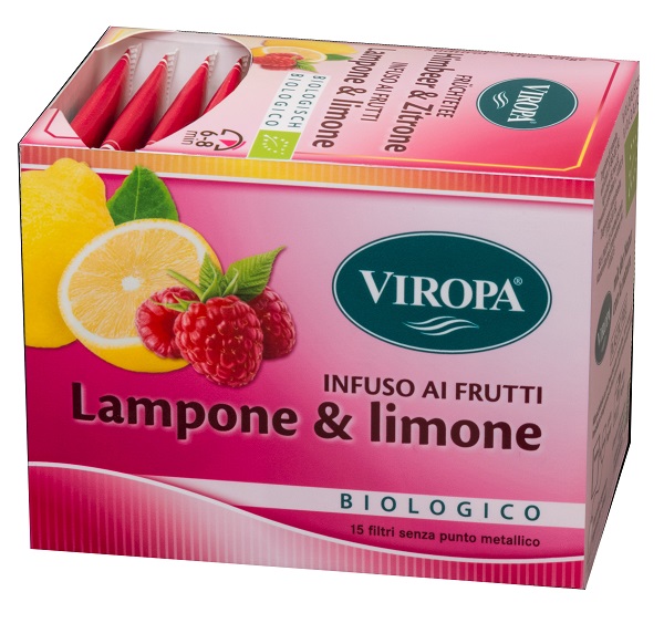 VIROPA INFUSO LAMPONE & LIMONE BIO 15 BUSTINE DA 2,7 G - Antica Farmacia Ferrari