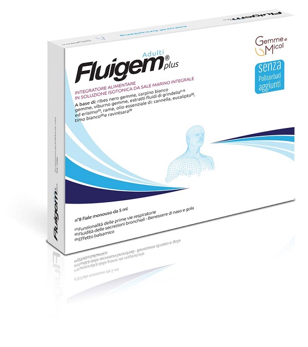 FLUIGEM PLUS ADULTI 8 FIALE DA 5 ML - Oltrefarma