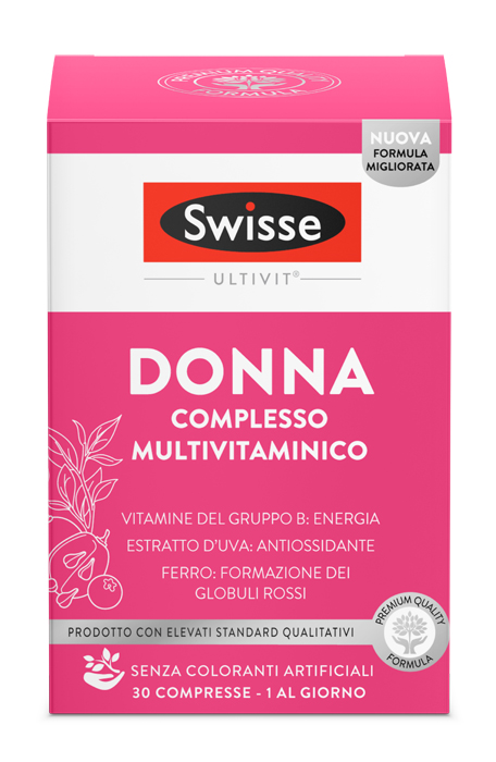 SWISSE MULTIVITAMINICO DONNA 30 COMPRESSE - Oltrefarma