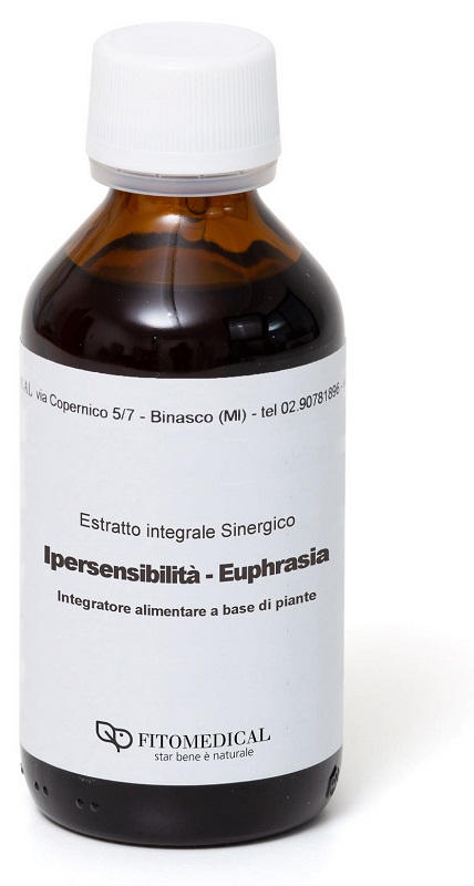 EUPHRASIA IPERSENSIBILITA' ESTRATTO INTEGRALE SINERGICO 100 ML PREPARATO 10 - Oltrefarma