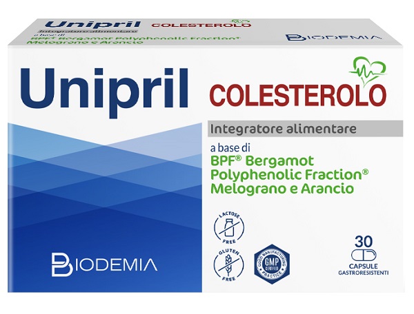 UNIPRIL COLESTEROLO 30 CAPSULE GASTRORESISTENTI - Antica Farmacia Ferrari