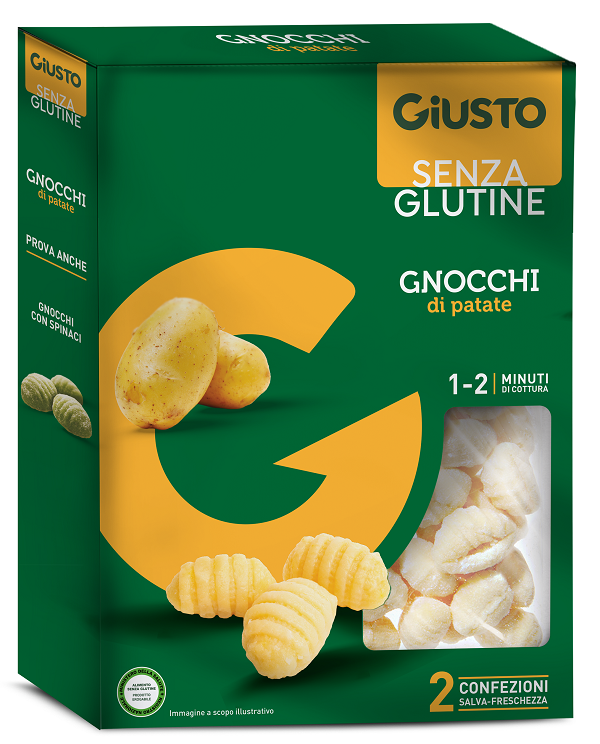GIUSTO SENZA GLUTINE GNOCCHI 2X250 G - Oltrefarma