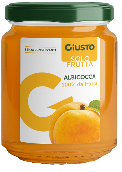 GIUSTO SOLO FRUTTA MARMELLATA ALBICOCCHE 284 G - Oltrefarma