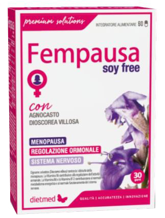 PREMIUM SOLUTIONS FEMPAUSA SOY FREE 60 CAPSULE - Oltrefarma