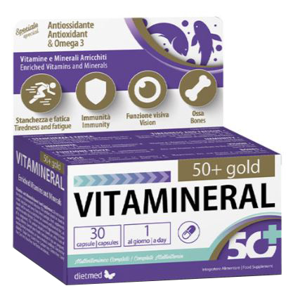 VITAMINERAL 50+ GOLD 30 CAPSULE - Oltrefarma