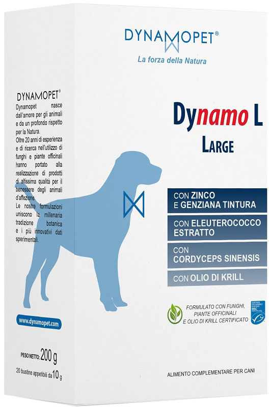 DYNAMO L LARGE CANI 20 BUSTINE DA 10 G - Oltrefarma