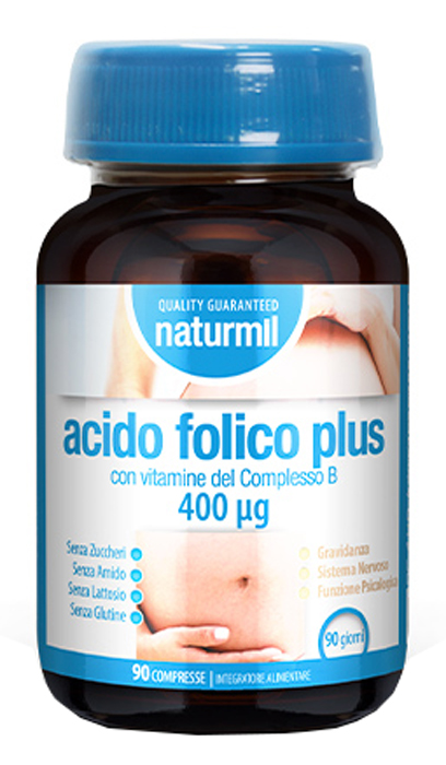 NATURMIL ACIDO FOLICO PLUS 400 MCG 90 COMPRESSE - Oltrefarma