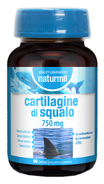 NATURMIL CARTILAGINE DI SQUALO 750 MG 90 CAPSULE - Oltrefarma