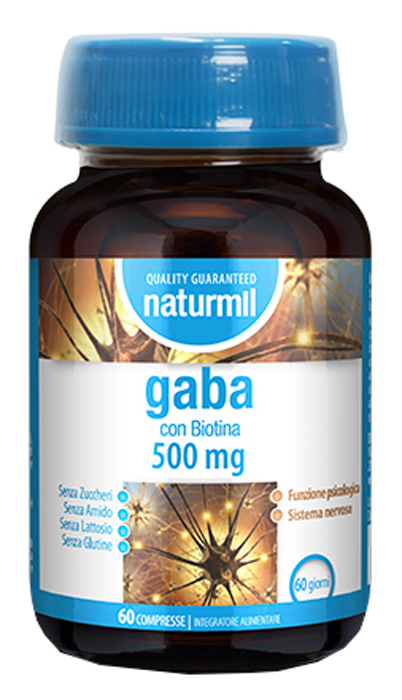 NATURMIL GABA 500 MG 60 CAPSULE - Oltrefarma