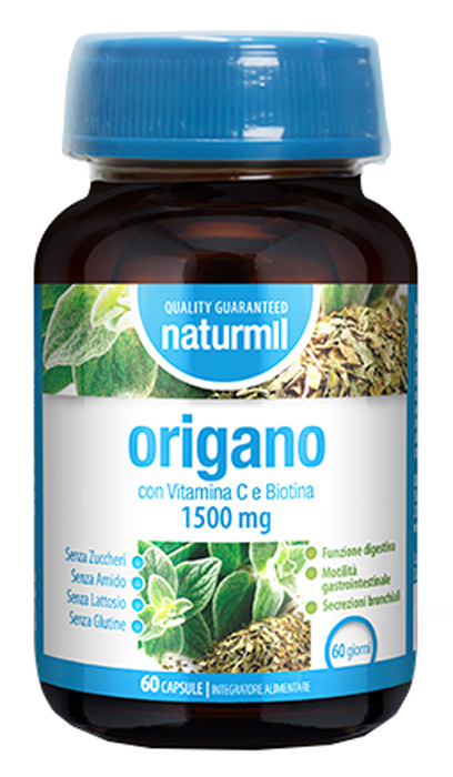 NATURMIL ORIGANO 1500 MG 60 CAPSULE - Oltrefarma