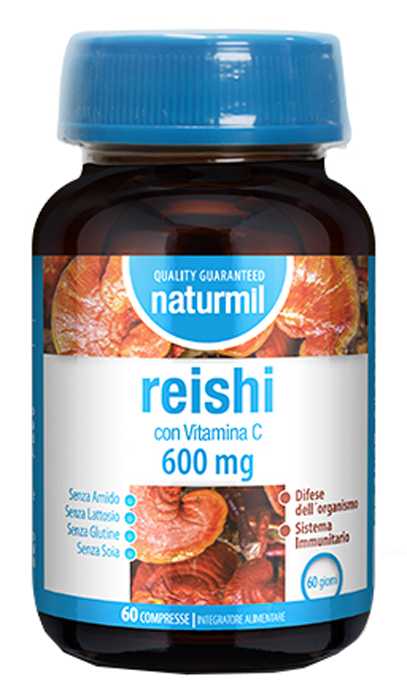 NATURMIL REISHI 600 MG 60 COMPRESSE - Oltrefarma