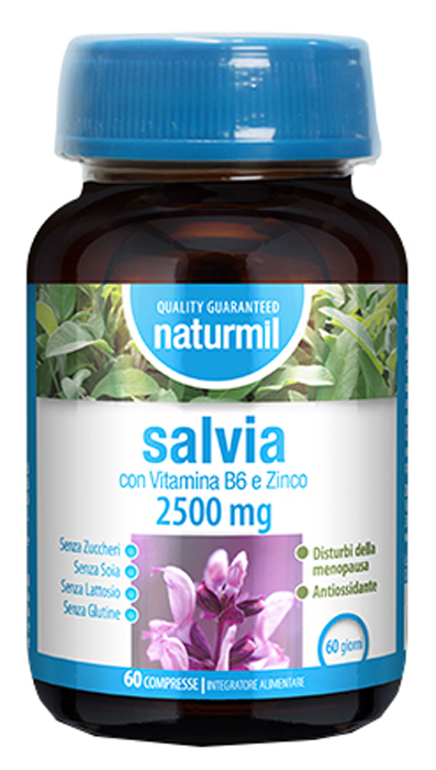 NATURMIL SALVIA 2500 MG 60 COMPRESSE - Oltrefarma