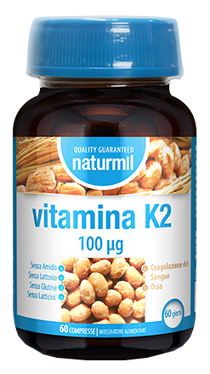 NATURMIL VITAMINA K2 100 MCG 60 COMPRESSE DA 0,67 G - Oltrefarma