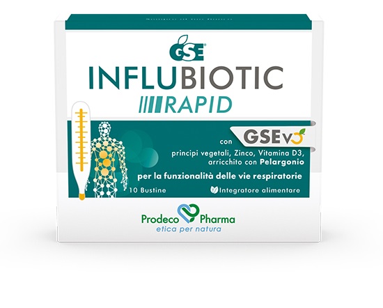 GSE INFLUBIOTIC RAPID 10 BUSTINE - Antica Farmacia Ferrari