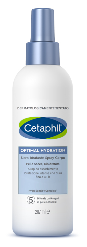 CETAPHIL OPTIMAL HYDRATION SIERO IDRATANTE SPRAY 207 ML - Oltrefarma