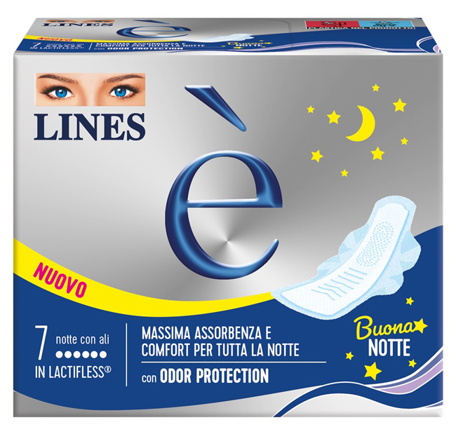 LINES E' NOTTE DOWNCOUNT 7 PEZZI - Oltrefarma