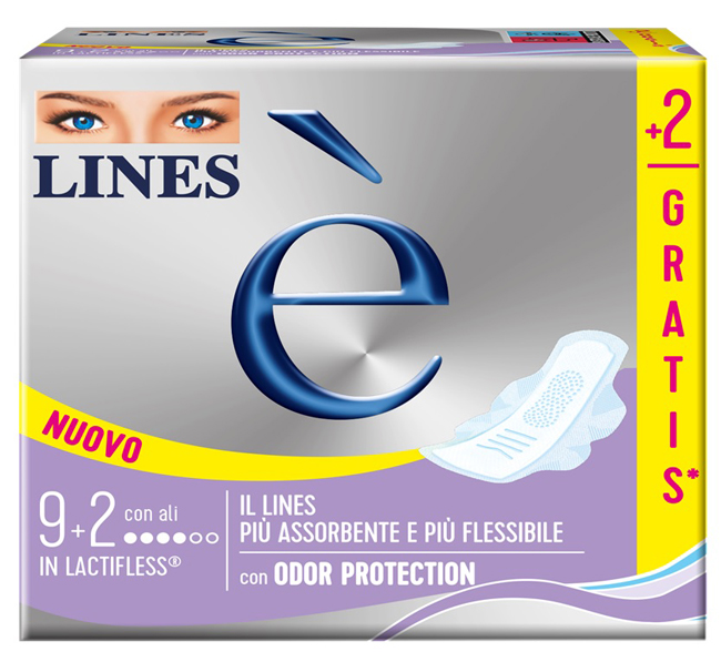 LINES E' ALI CARRY PACK 9 + 2 PEZZI - Antica Farmacia Ferrari