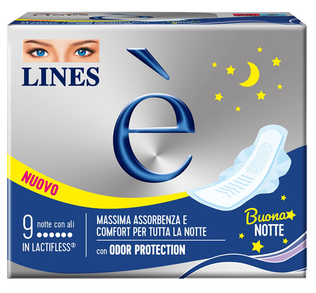 LINES E' NOTTE CARRY PACK 9 PEZZI - Antica Farmacia Ferrari