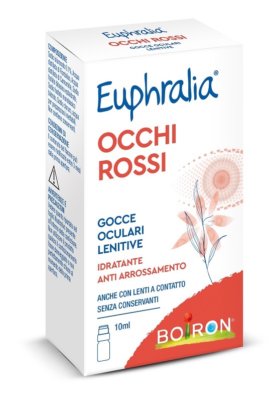 GOCCE OCULARI LENITIVE EUPHRALIA OCCHI ROSSI 10 ML - Antica Farmacia Ferrari
