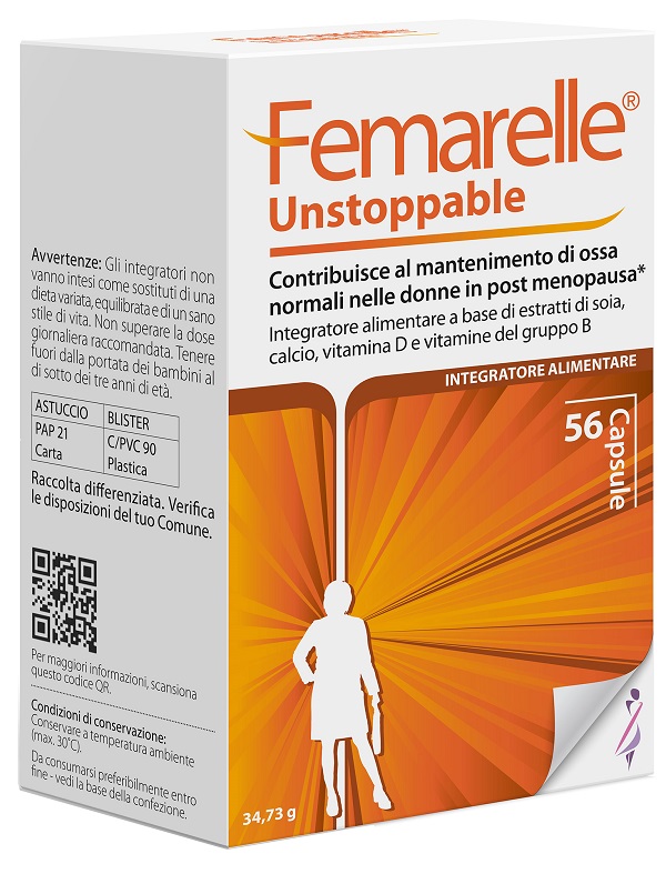FEMARELLE UNSTOPPABLE 56 CAPSULE - Oltrefarma