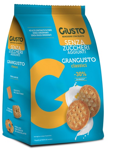 GIUSTO SENZA ZUCCHERO GRANGUSTO CLASSICI 350 G - Oltrefarma