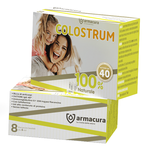 ARMACURA COLOSTRUM 8 FLACONCINI 6 ML - Oltrefarma