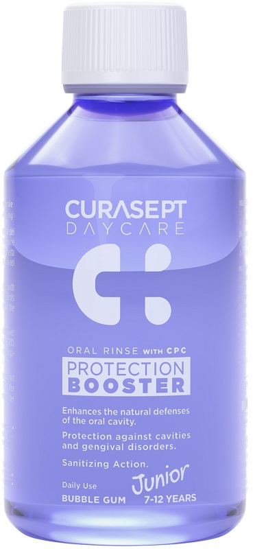 CURASEPT DAYCARE COLLUTORIO PROTECTION BOOSTER JUNIOR 250 ML - Antica Farmacia Ferrari